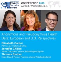 Anonymous and Pseudonymous Health Data: European and U.S. Perspectives