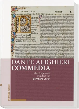 Dante Alighieri / Commedia Abbildung Titelseite Buch Dante Alighieri